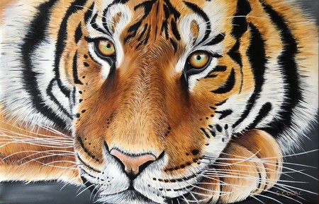 "Pause" Acrylique sur toile 92 x 60 cm - VENDU -